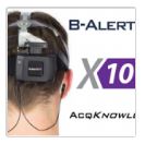 B-Alert X10 Wireless EEG & Cognitive State Metrics with AcqKnowledge