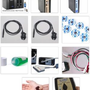 MP200 System with NICO and ECG amplifiers and disposable electrodes