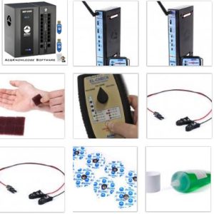 MP200 System plus wireless NICO and ECG with disposable electrodes