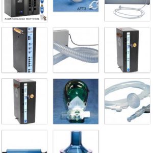 MP200 System + Transducer amp & pneumotach, O2 amp, CO2 amp, airflow accessories