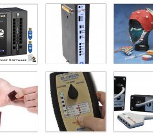 MP200 System + six EEG amps & electrode cap
