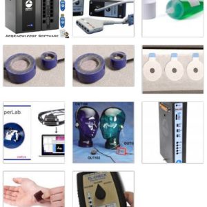 MP200 System + SuperLab + EMG amp & reusable 4 mm electrodes