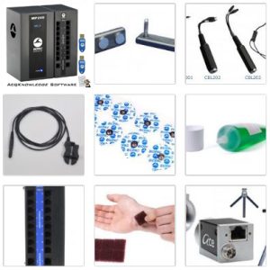 MP200 System + Active EMG electrodes + Camera System