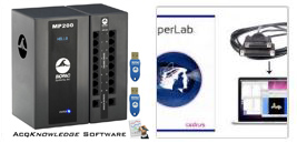 MP200 System + SuperLab Stimulus Presentation System