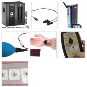 MP200 System + wireless Clench Force dynamometer + EMG with 30 cm leads & disposable electrodes