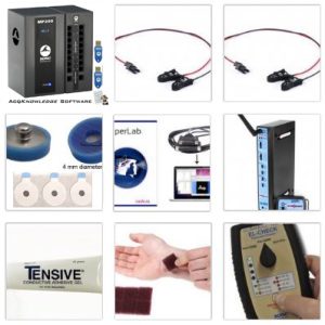 MP200 System + SuperLab System + wireless EEG + 8 mm reusable electrodes