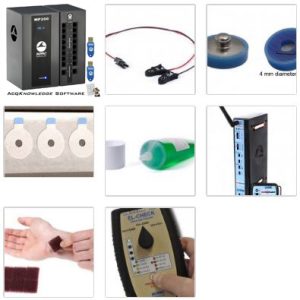 MP200 System + wireless EOG + 30 cm leads & 4 mm reusable electrodes