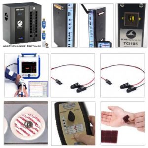 MP200 System + NIBP & cuffs + wireless ECG & disposable electrodes