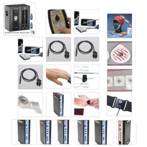 MP200 System + ECG, EEG, EMG, EOG, SpO2, Resp, and Temp