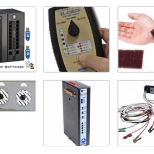 MP200 System + ECG amps, multi-lead ECG cable & disposable long-term electrodes