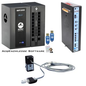 MP200 System + amp & transducer for direct BP in animals