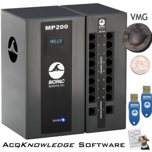 MP200 System + 2-channel Vibromyography (VMG) System