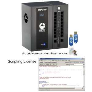 MP200 System with BIOPAC Basic Scripting License