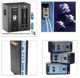 MP200 System + Transducer amps & Pneumotach & Pressure transducers
