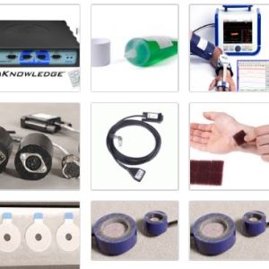 MP36R System plus NIBP amp,  leads, and 8 mm reusable electrodes