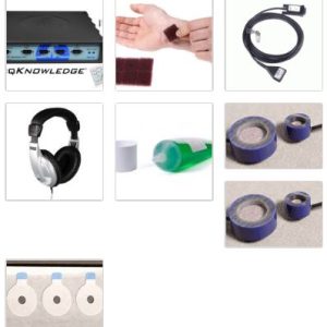 MP36R System plus leads, 4 mm electrodes & headphones