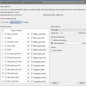 Eye Tracking Glasses ETV