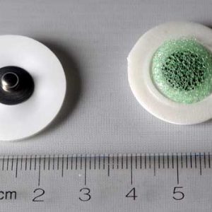 Dry electrode 1-inch foam