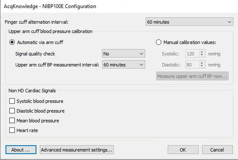 Continuous BP Cardiac Signals