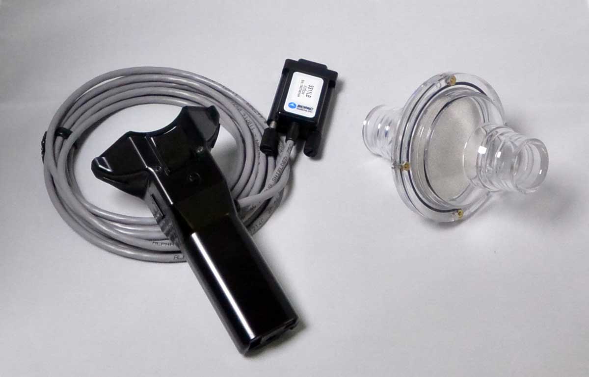 factory calibrated airflow transducer with removable head