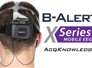 B-Alert EEG+ECG and AcqKnowledge