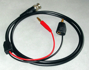 BNC to 2X Banana Cable