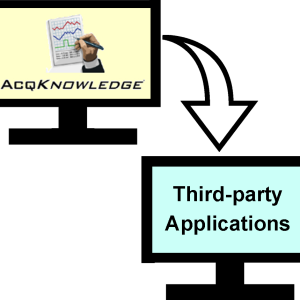 Tap into the live data stream in AcqKnowledge